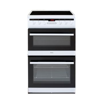 Amica AFC5550WH 50cm Electric Cooker - White - A/A Rated AFC5550WH  