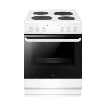 Amica AFS1630WH 60cm Electric Cooker - White - A AFS1630WH  