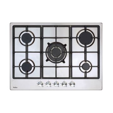 AMICA AGH7100SS Gas Hob - Stainless steel AGH7100SS  