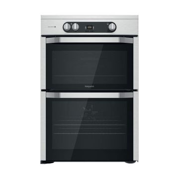 Hotpoint HDM67I9H2CX Electric Cooker with Induction Hob - Silver - A HDM67I9H2CX  