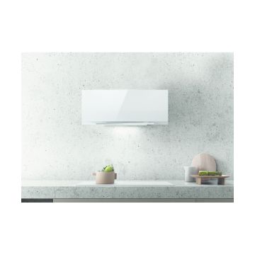 Elica APLOMB-WH-90 Chimney Cooker Hood - White - A APLOMB-WH-90  