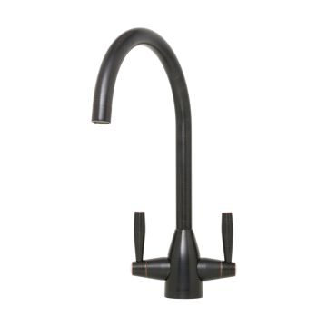 Caple AVE4/BC Avel Dual Lever Tap - Blackened Copper AVE4/BC  