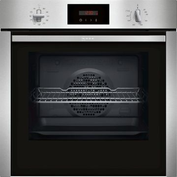 NEFF N30 Slide&Hide B6CCG7AN0B Built In Electric Single Oven - Stainless Steel - A B6CCG7AN0B  