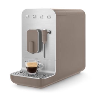 Smeg BCC02TPMUK Bean To Cup Coffee Machine - Taupe BCC02TPMUK  