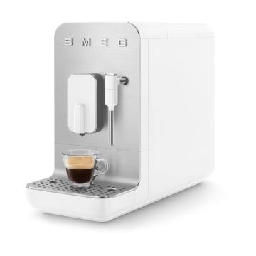 Smeg BCC02WHMUK Bean To Cup Coffee Machine - White BCC02WHMUK  