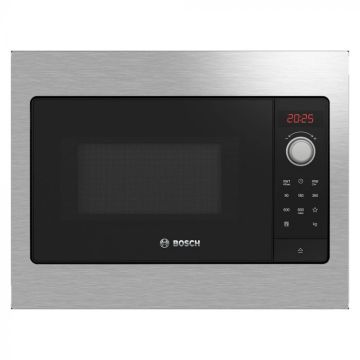 Bosch BFL523MS3B 50cm Built In Compact Microwave - Stainless Steel BFL523MS3B  