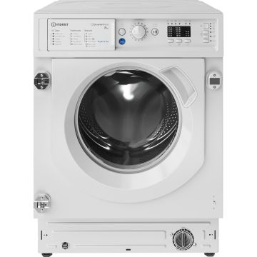 Indesit BIWMIL81284 Integrated 8Kg Washing Machine with 1200 rpm - White - C BIWMIL81284  