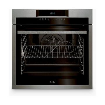AEG Mastery BPE742320M Built In Electric Single Oven - Stainless Steel - A+ BPE742320M  