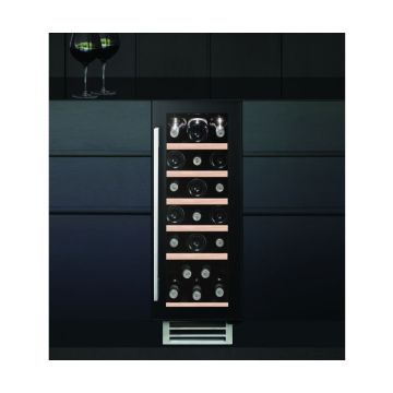 Caple WI3126 30cm Under Counter Wine Cooler - Black - F Rated WI3126  