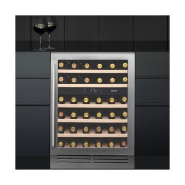 Caple WI6135 60cm Under Counter Wine Cooler - Stainless Steel - G WI6135  
