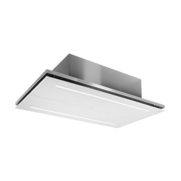 Caple CE1122WH 110cm x 65cm Ceiling Extractor - White - A CE1122WH  