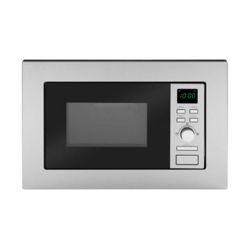 Caple CM120 Classic Built In Microwave & Grill For Wall Unit - Stainless Steel CM120  