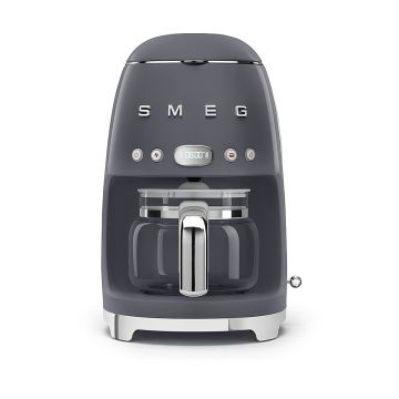 Smeg DCF02GRUK Drip Filter Coffee Machine - Grey DCF02GRUK  