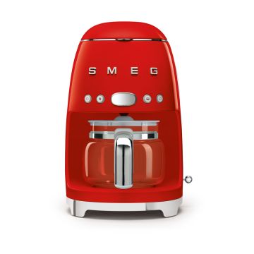 Smeg DCF02RDUK Drip Coffee Machine - Red DCF02RDUK  