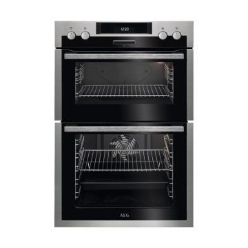 AEG DCS431110M Built In Electric Double Oven - Stainless Steel - A DCS431110M  