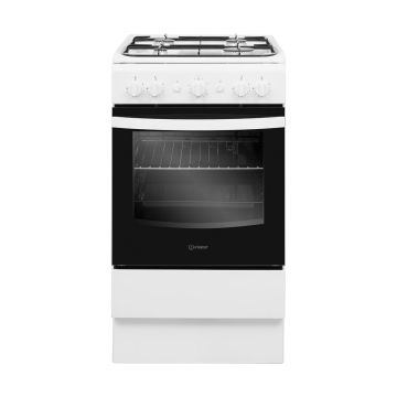 Indesit IS5G1KMW 50cm Gas Cooker - White - A IS5G1KMW  