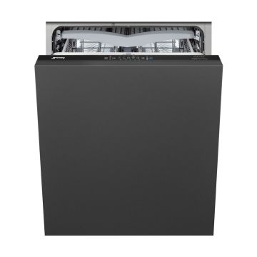 Smeg DI361C Fully Integrated Standard Dishwasher - Black - C DI361C  
