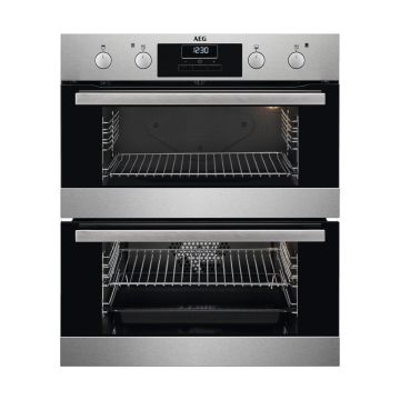 AEG DUB331110M Built Under Double Oven - Stainless Steel - A DUB331110M  
