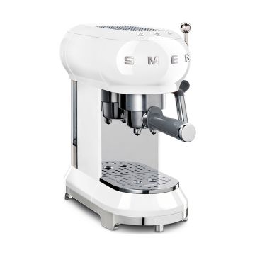 Smeg ECF01WHUK Espresso Coffee Machine - White ECF01WHUK  