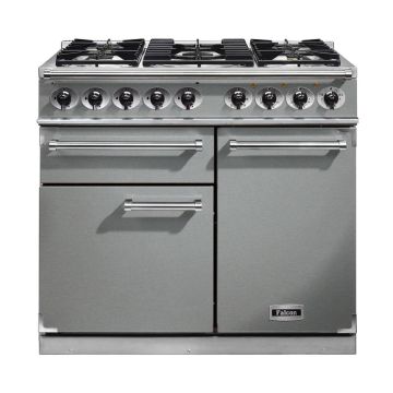 Falcon F1000DXDFSS/CM F1000 Deluxe Dual Fuel Range Cooker – Stainless Steel - A F1000DXDFSS/CM  