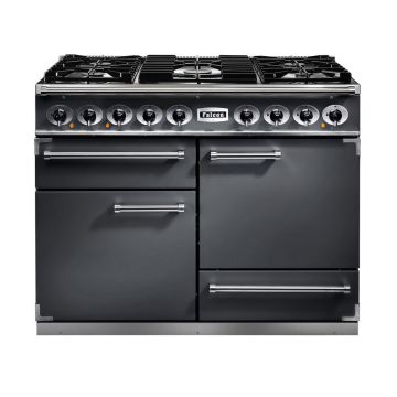 Falcon 1092 DELUXE F1092DXDFSL/NM 110cm Dual Fuel Range Cooker - Slate - A F1092DXDFSL/NM  