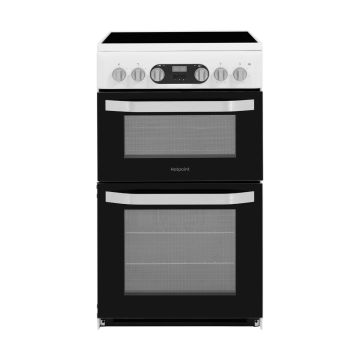 Hotpoint HD5V93CCW 50cm Electric Cooker - White - A HD5V93CCW  