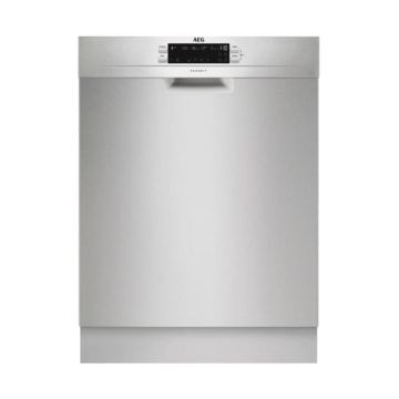 AEG FFB53940ZM Full Size Dishwasher - Stainless Steel - D FFB53940ZM  