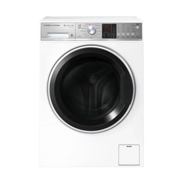 Fisher & Paykel WH1060S1 Wifi Connected 10Kg Washing Machine with 1400 rpm - White - B WH1060S1  