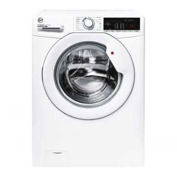 Hoover H3W 49TE H -Wash 300 9kg 1400 Spin Washing Machine - White - D H3W 49TE  