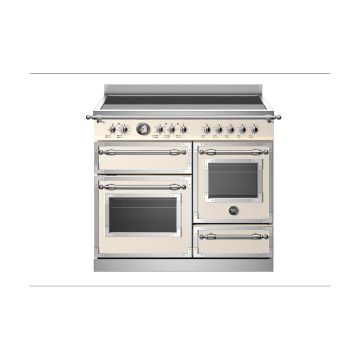 Bertazzoni HER105I3EAVT Heritage 100cm Range Cooker XG Oven Induction - Ivory - A/A HER105I3EAVT  
