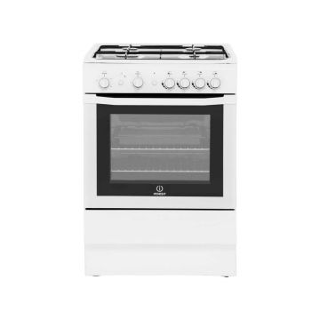 Indesit I6GG1W 60cm Gas Cooker - White - A I6GG1W  