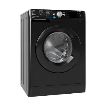 Indesit BWE71452KUKN Freestanding Innex Washing Machine 7kg 1400rpm - Black - E BWE71452KUKN  