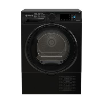 Indesit I3D81BUK 8Kg Condenser Tumble Dryer - Black - B I3D81BUK  