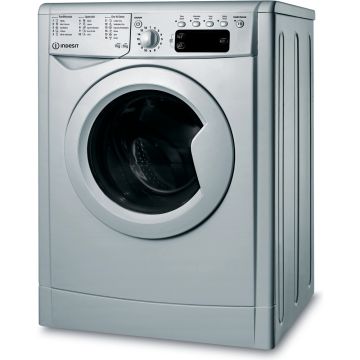 Indesit IWDD75145SUKN 7Kg / 5Kg 1400rpm Washer Dryer - Silver - E/F IWDD75145SUKN  