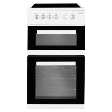 Beko KDVC563AW 50cm Wide Double Oven Ceramic A Rated KDVC563AW  