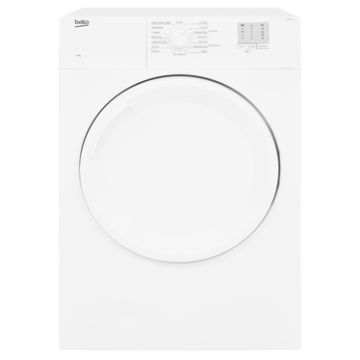 Beko DTGV8000W 8KG Vented Tumble Dryer White C Rated DTGV8000W  