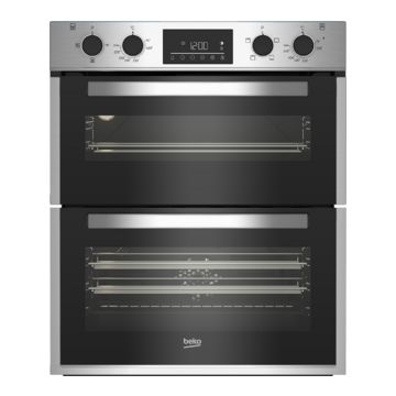 Beko BBTF26300X 72cm Built Under Double Fan Oven Stainless Steel A Rated BBTF26300X  