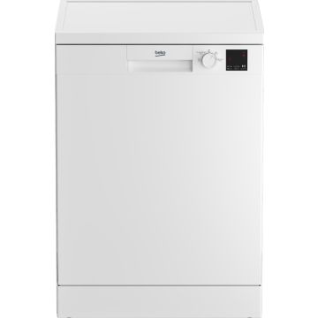 Beko DVN04X20W 60cm Freestanding Dishwasher White E DVN04X20W  