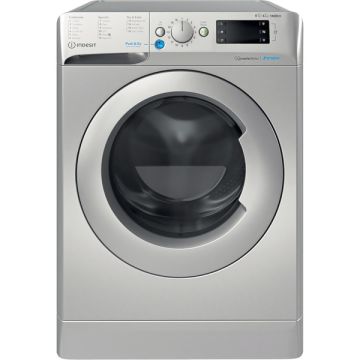 Indesit BDE86436XSUKN Freestanding  8Kg / 6Kg Washer Dryer with 1400 rpm - Silver - A/D BDE86436XSUKN  