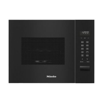 Miele M2224SC 50cm Built In Microwave & Grill - Black M2224SC  