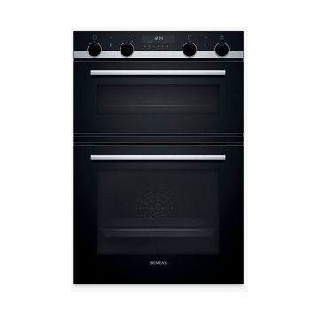 Siemens MB578G5S6B Built In Electric Double Oven - Black - A MB578G5S6B  