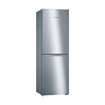 Bosch KGN34NLEAG Freestanding 50/50 Frost Free Fridge Freezer - Stainless Steel Look - E KGN34NLEAG  