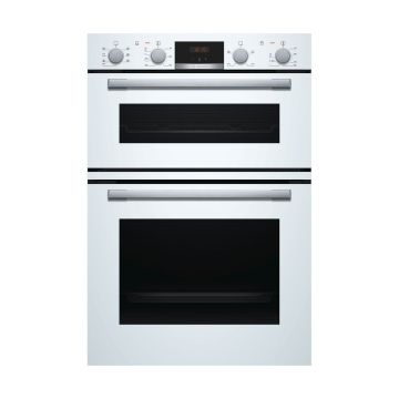 Bosch MBS533BW0B Built In Double Oven - White - A/B MBS533BW0B  