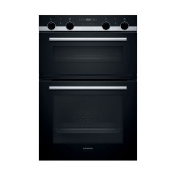 Siemens MB535A0S0B Built In Double Oven - Black - A/B MB535A0S0B  