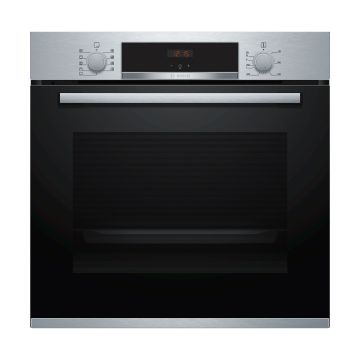 Bosch HBS534BS0B Built In Electric Single Oven - Stainless Steel - A HBS534BS0B  