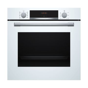 Bosch HBS534BW0B Built In Electric Single Oven - White - A HBS534BW0B  