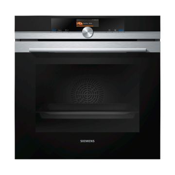 Siemens HB676GBS6B Wifi Connected Built In Electric Single Oven - Stainless Steel - A+ HB676GBS6B  