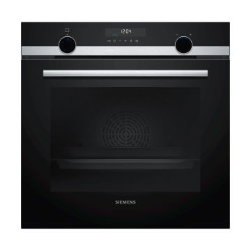 Siemens HB578G5S6B Wifi Connected Built In Electric Single Oven - Stainless Steel - A HB578G5S6B  
