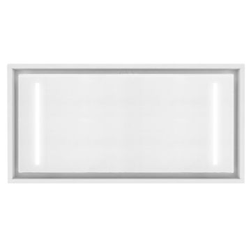 Miro 272950 MOON 360 Ceiling Extractor Cooker Hood - White Glass - A++ 272950  