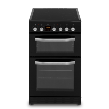 New World NWTOP53DCB 50cm Electric Cooker - Black - A NWTOP53DCB  